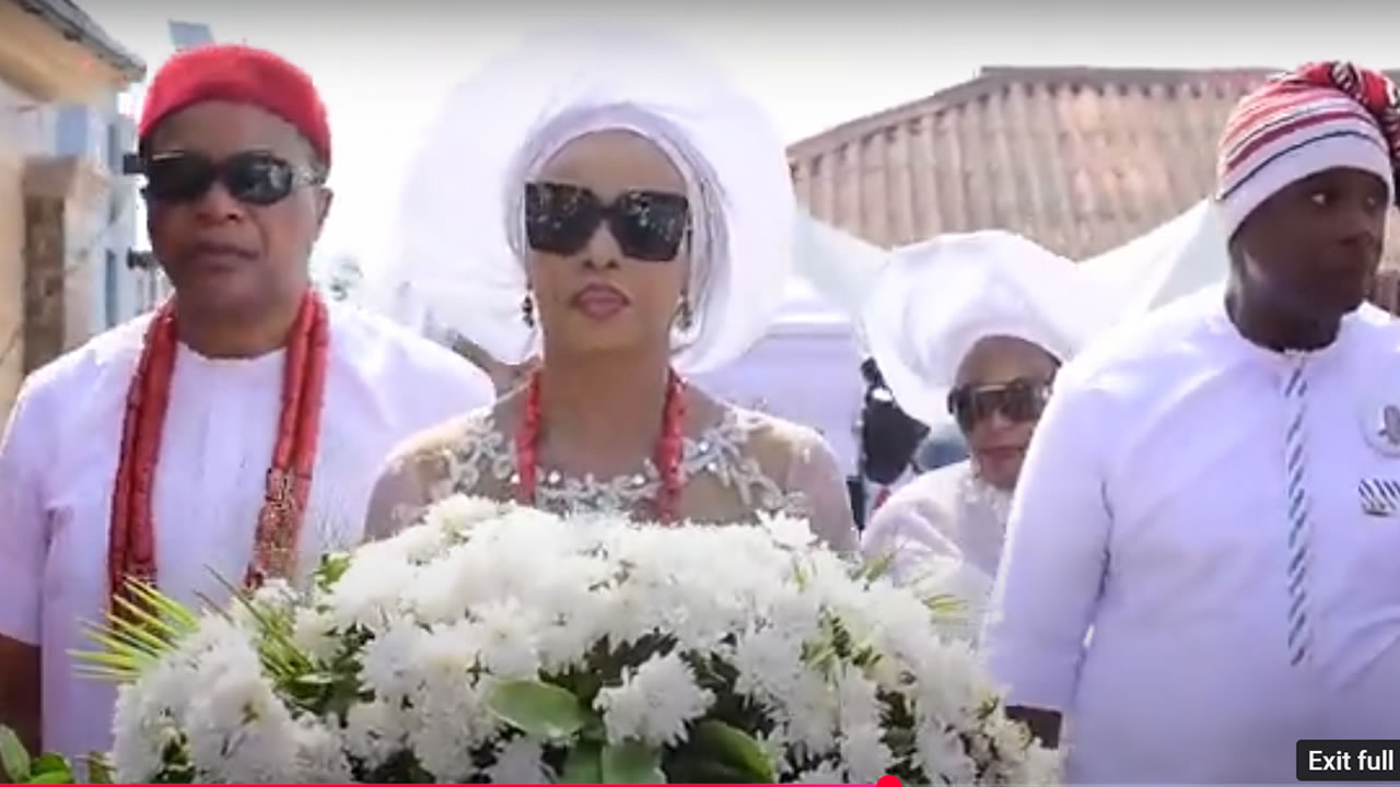 BURIAL CEREMONY OF LATE PROF HUMPHERY NWOBU NWOSU